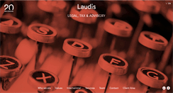 Desktop Screenshot of laudis.es